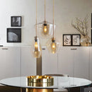 Modern Nordic glass pendant light, creative minimalist style