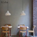 Nordic coral resin pendant light for interior decoration