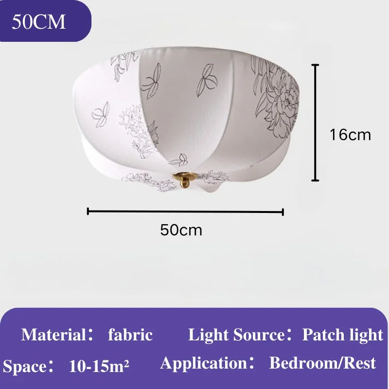 Modern Nordic fabric chandelier for elegant interiors - vue 9 sur 9