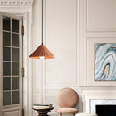Modern LED hat-shaped chandelier for indoor lighting
