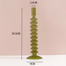 European glass candle holder for decoration and weddings