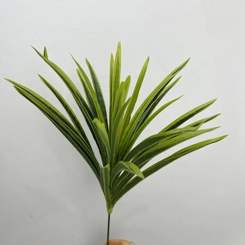Artificial spider grass plant floral decoration wedding - vue 7 sur 7