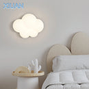 Modern white cloud wall light for interior