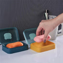 soap dish with lid for dry soap and travel