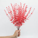 Set of 5 artificial eucalyptus branches for floral decoration