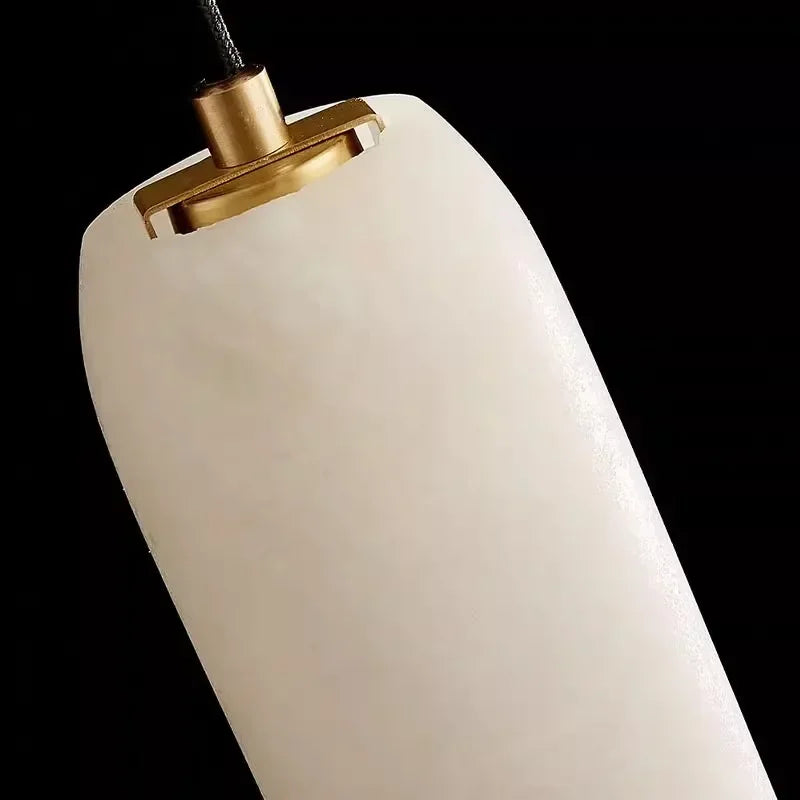 Nordic natural marble chandelier for interior decoration - vue 6 sur 7