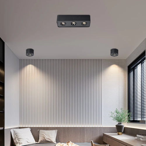 Smart mijia ultra-thin four-head square COB spotlight for home - vue 3 sur 16