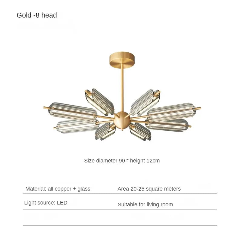Creative copper pendant for premium lighting - vue 13 sur 14
