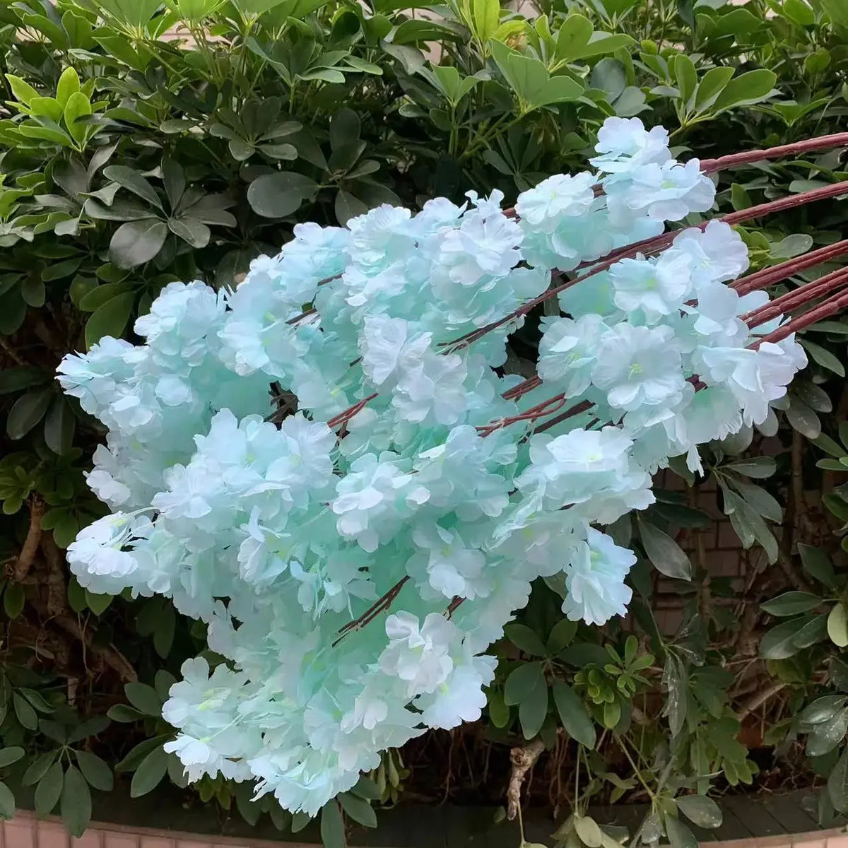 Artificial cherry blossom flowers for wedding decoration and DIY - vue 8 sur 11