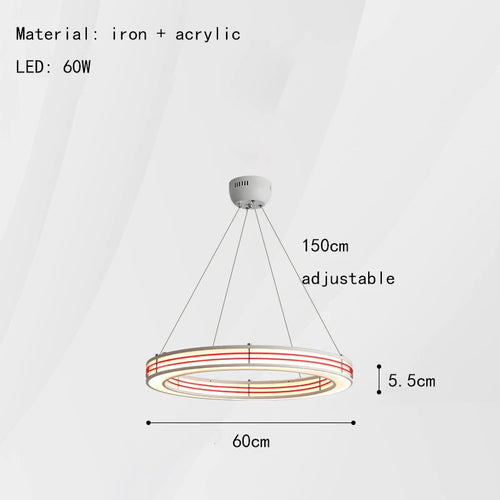 Elegant art deco pendant light for various indoor spaces - vue 10 sur 16