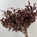 Set of 2 artificial silk leaves for floral decoration