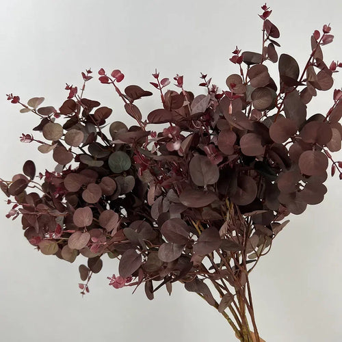 Set of 2 artificial silk leaves for floral decoration - vue 8 sur 7