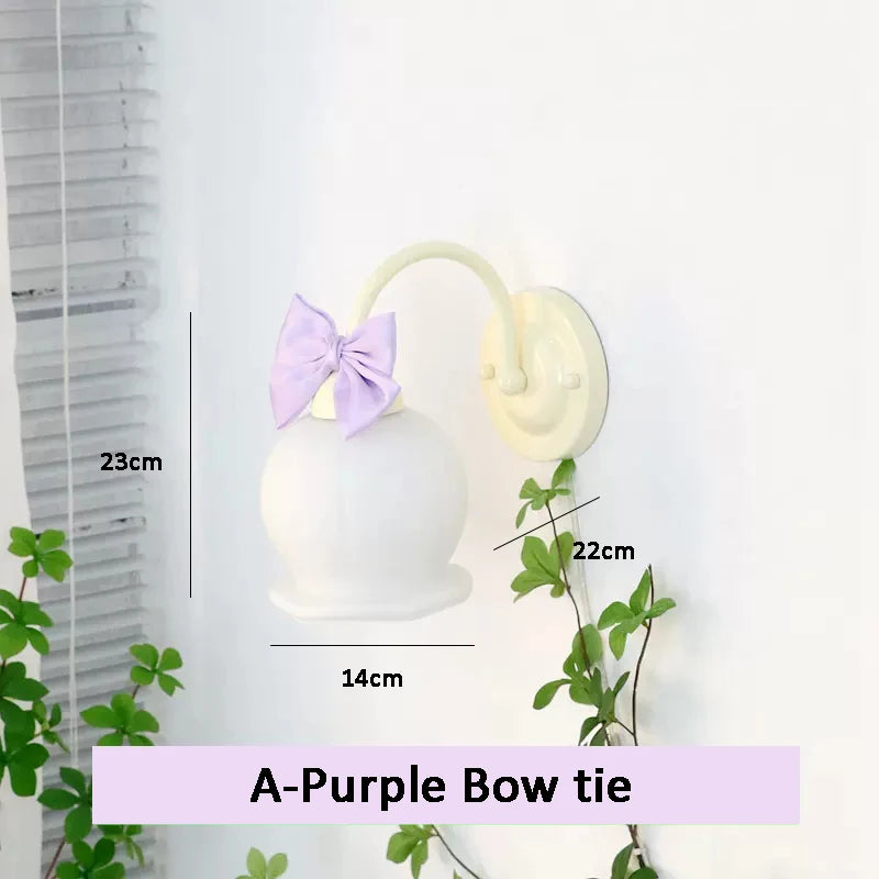 Glass princess wall light for modern children's bedrooms - vue 10 sur 16