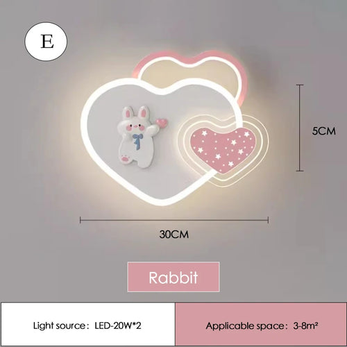 Cute bedside lamp for princess bedroom with pink bow - vue 13 sur 12