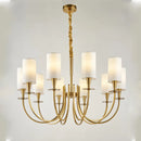 Nordic American country style copper chandelier for lighting