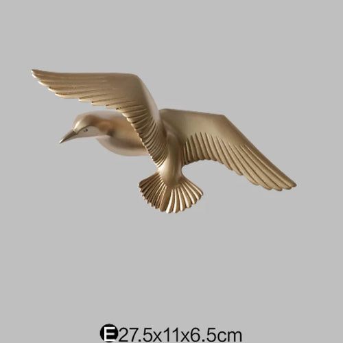 Creative seagull wall decoration - vue 22 sur 36