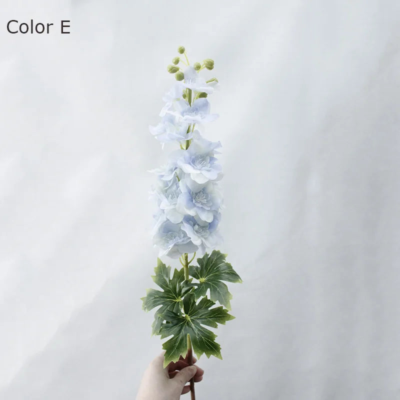 Artificial delphinium hyacinth flowers for wedding decoration - vue 10 sur 12