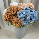 Decorative artificial rose bouquet for events and venues