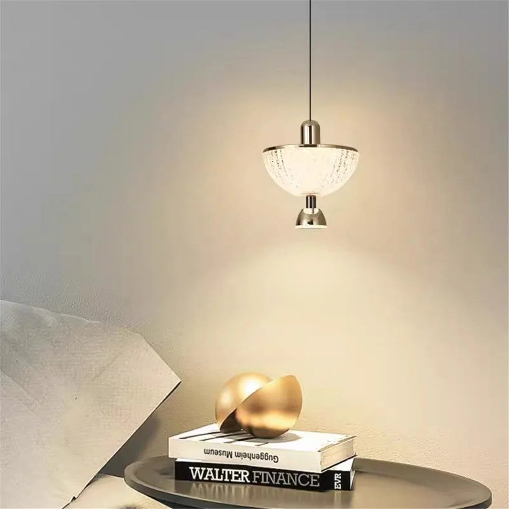 Creative acrylic pendant light nordic luxury decorative - vue 4 sur 8