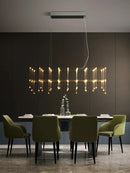 Creative postmodern LED chandelier for bar and reception