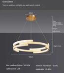 Elegant circular designer pendant light for modern interiors
