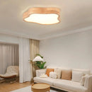 Nordic wooden cloud shape ceiling light