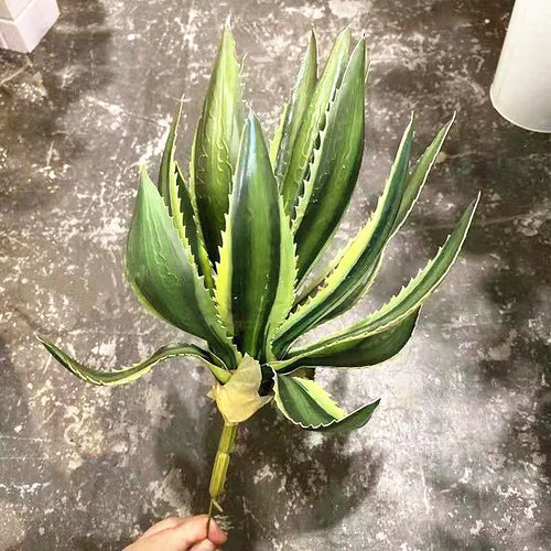 Artificial aloe vera succulents for indoor and outdoor decoration - vue 3 sur 8