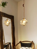 Nordic retro glass pendant light for interior
