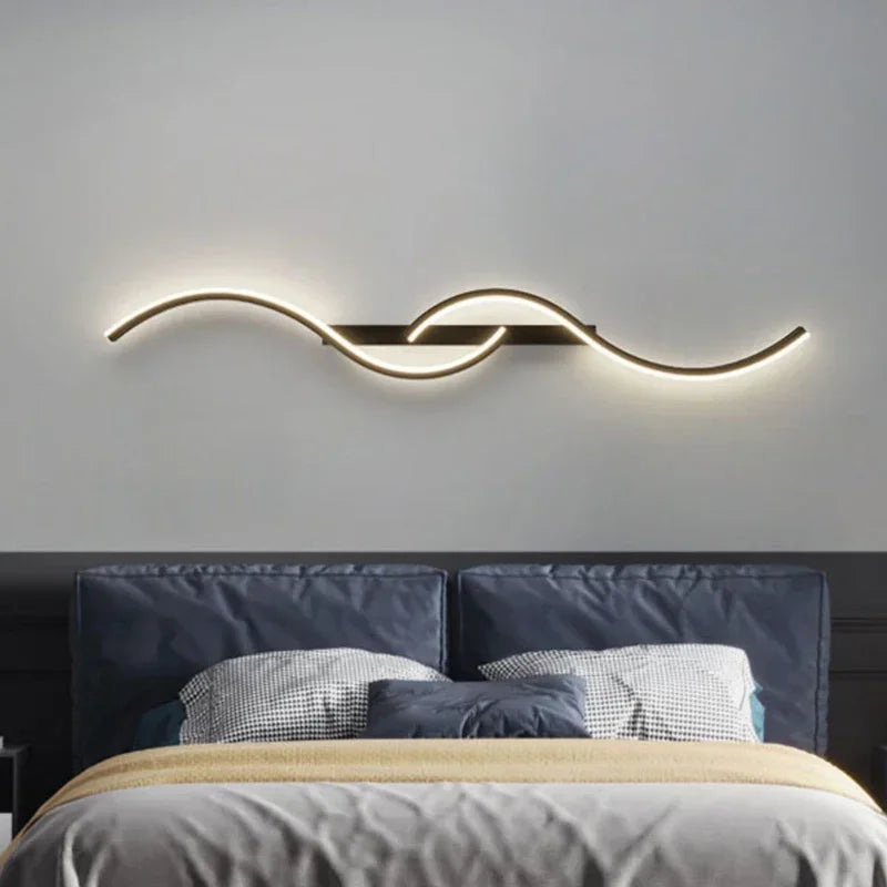 Modern LED wall lamp for stylish interior decoration and lighting - vue 6 sur 18
