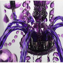Children's colourful flower iron chandelier