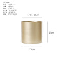 creative cylindrical metal flower pot for home decoration