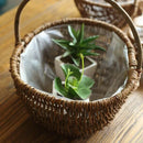 Handwoven basket for fruits and vegetables