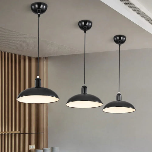 Modern minimalist industrial kaiser style LED chandelier - vue 2 sur 9
