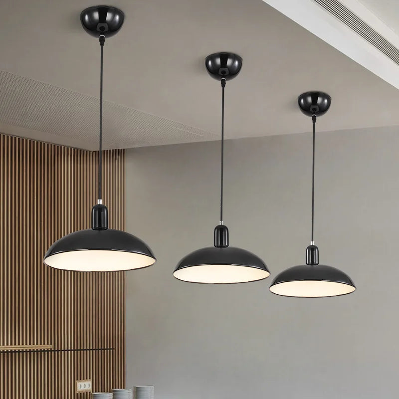 Modern minimalist industrial kaiser style LED chandelier