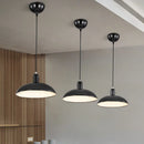 Modern minimalist industrial style chandelier for café and bar