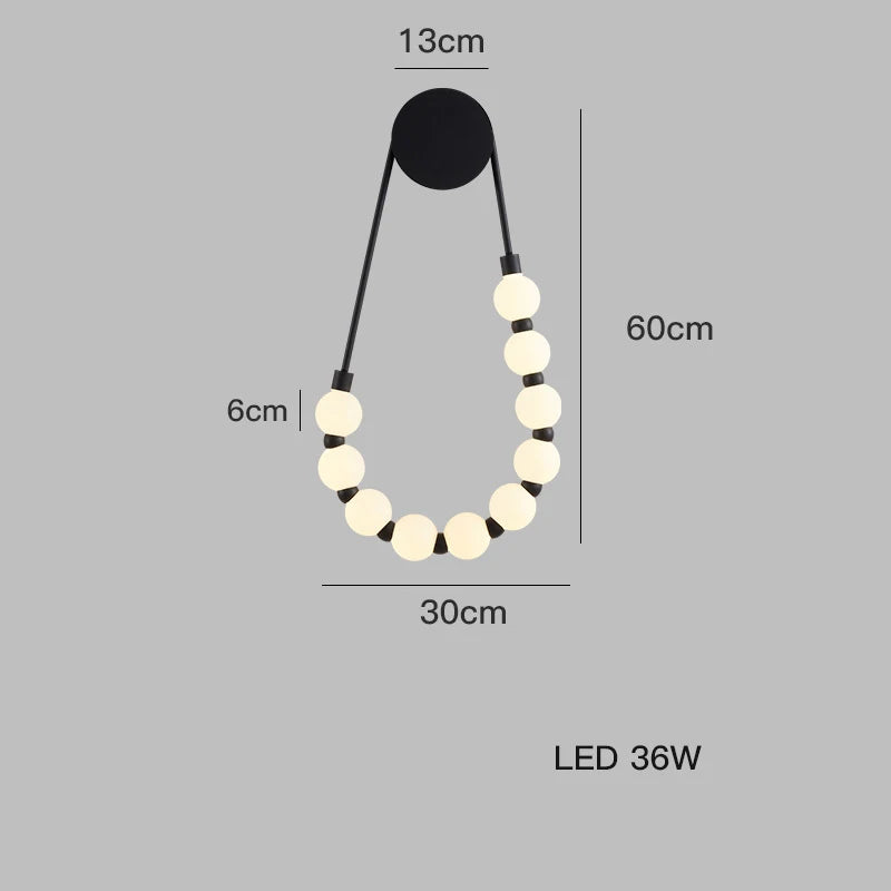 Modern fantasy house LED wall light - vue 9 sur 11
