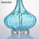 Modern water ripple table lamp for interior decoration