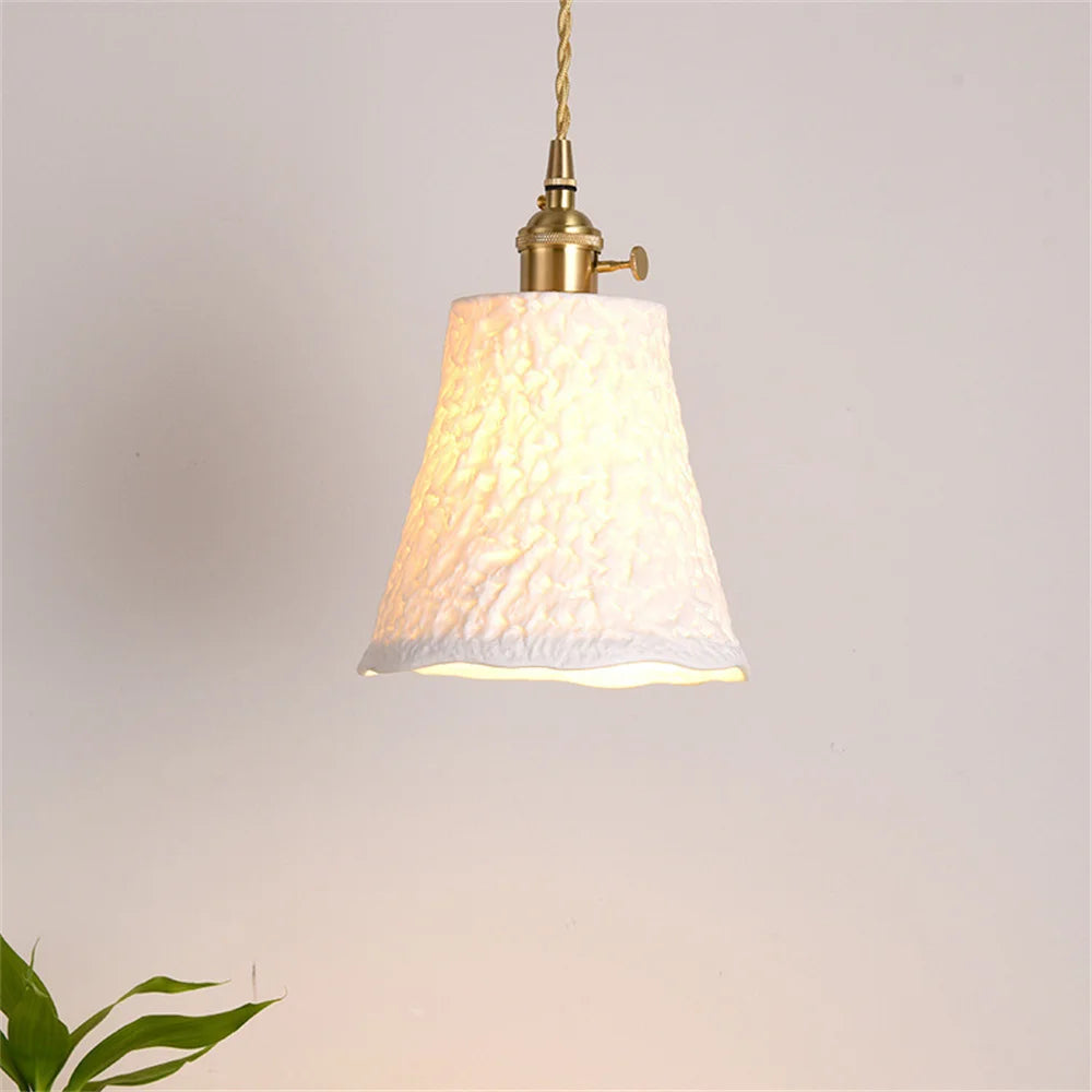 Modern decorative ceramic LED pendant light for loft, bar or home