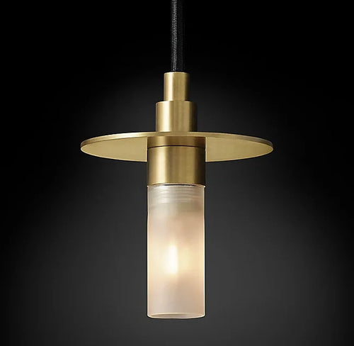Modern decorative chrome iron pendant light for interiors - vue 9 sur 9