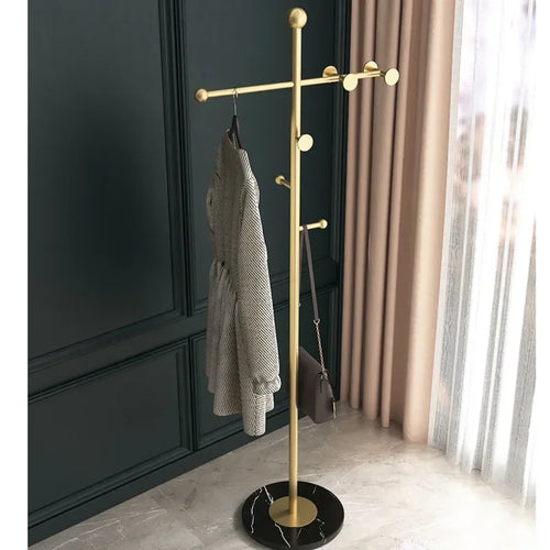 vertical hanging clothes rack for clothing and accessories - vue 5 sur 7