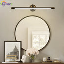 American LED bathroom wall light black bronze vanity lamp modern indoor lighting
