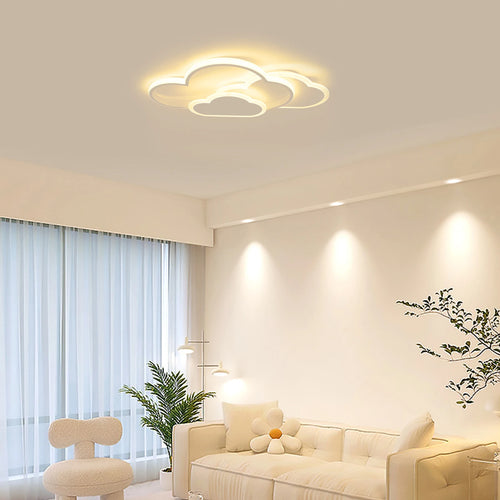 Cloud LED ceiling light modern lighting for children - vue 2 sur 7