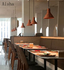 Decorative nordic industrial-style cement pendant light
