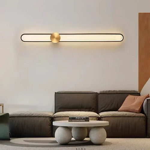 Modern LED wall light for home decoration - vue 2 sur 18