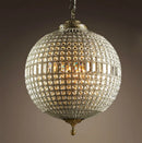 French medieval style K9 crystal pendant light for interior decoration