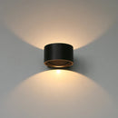 led applique murale rond aluminium ac90-260v