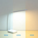 Foldable gooseneck touch LED desk lamp with eye protection