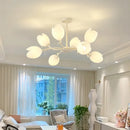 LED orchid chandelier for romantic and cosy lighting