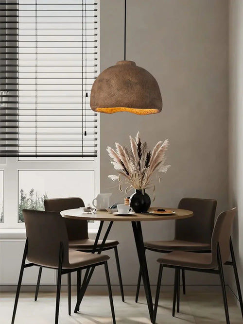 Modern nordic wabi-sabi chandelier - vue 5 sur 16