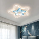 Nordic starry sky ceiling light for children’s room, romantic and cosy
